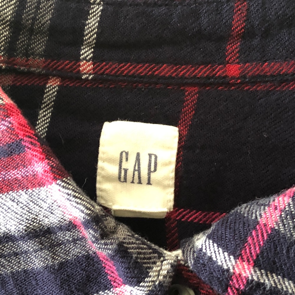 Plaid button down - Picture 2 of 4